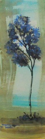 Wavy Blue Tree