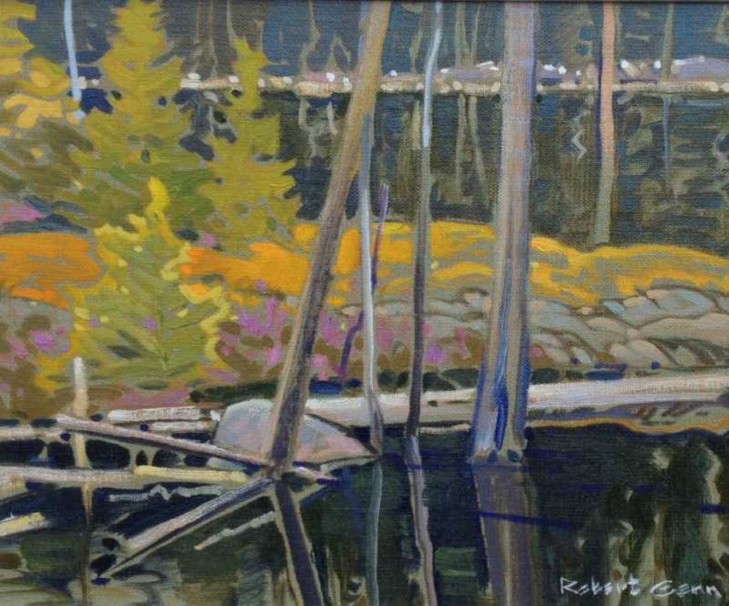 Point At Sakinaw Lake - 1978