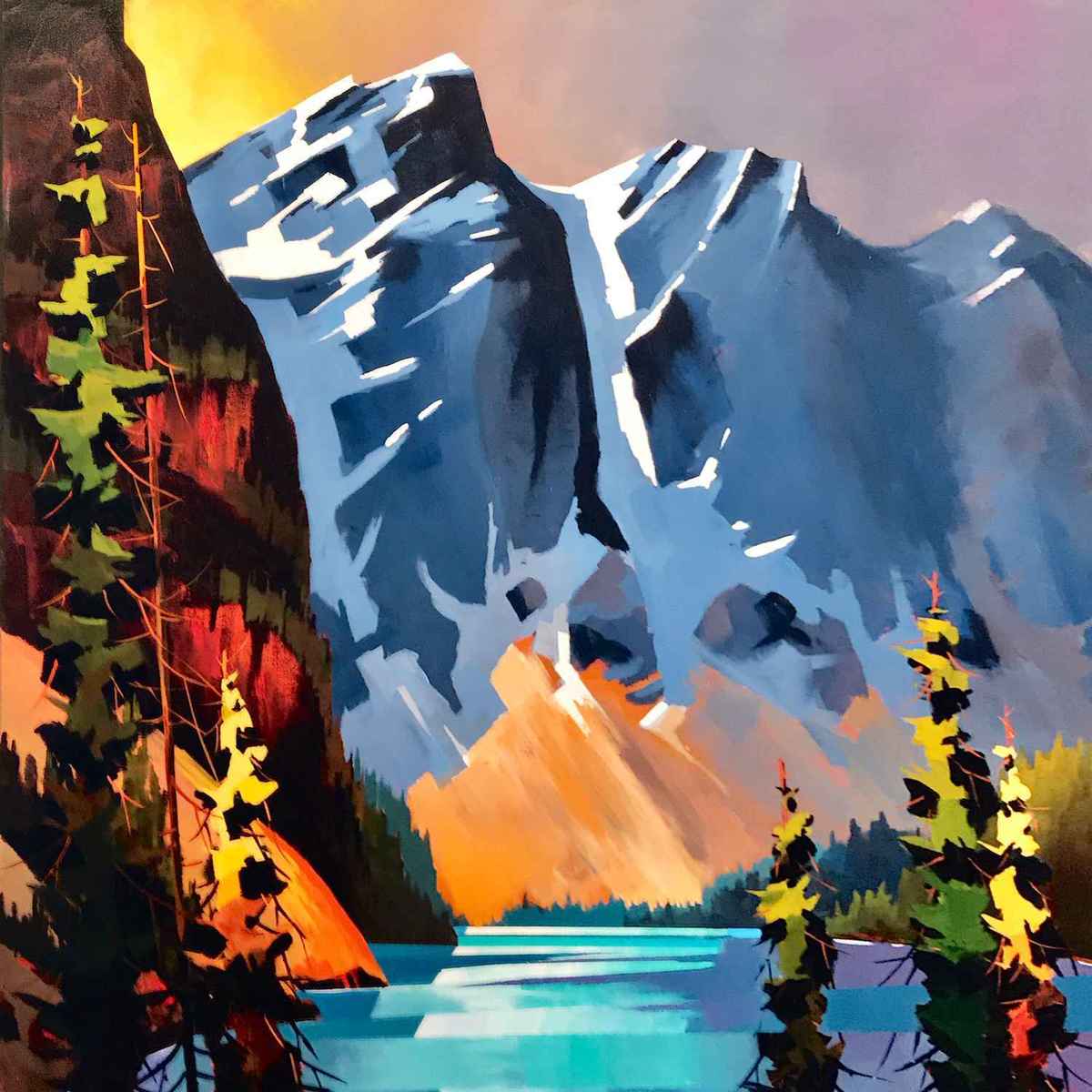 Evening at Moraine Lake