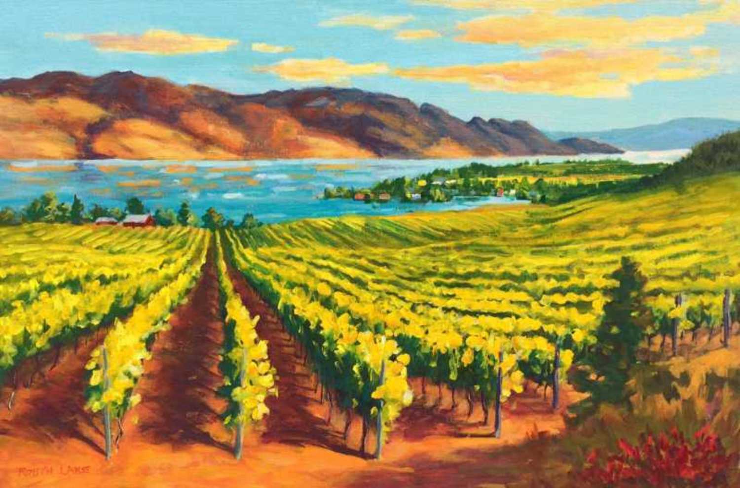 Early Evening, Quails Gate Vineyards