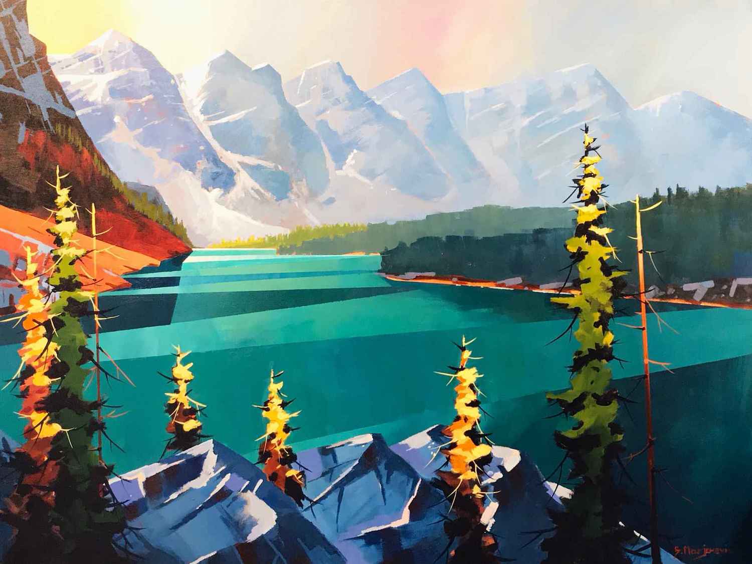 Reflection at Moraine Lake