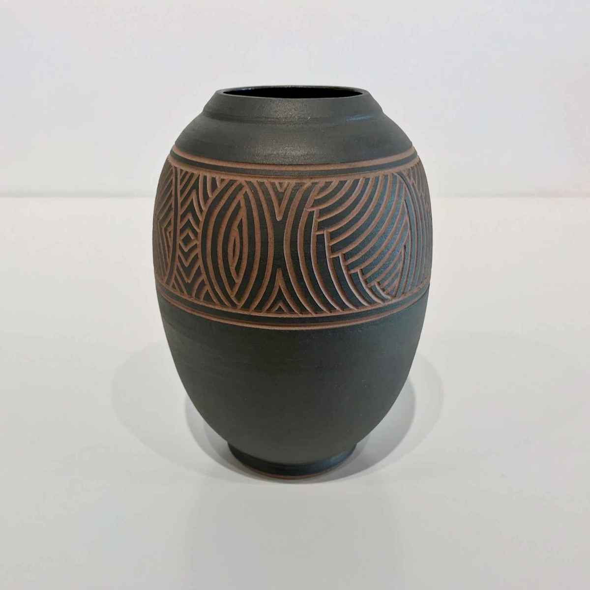 Incised Blackware Vase (LJ6)