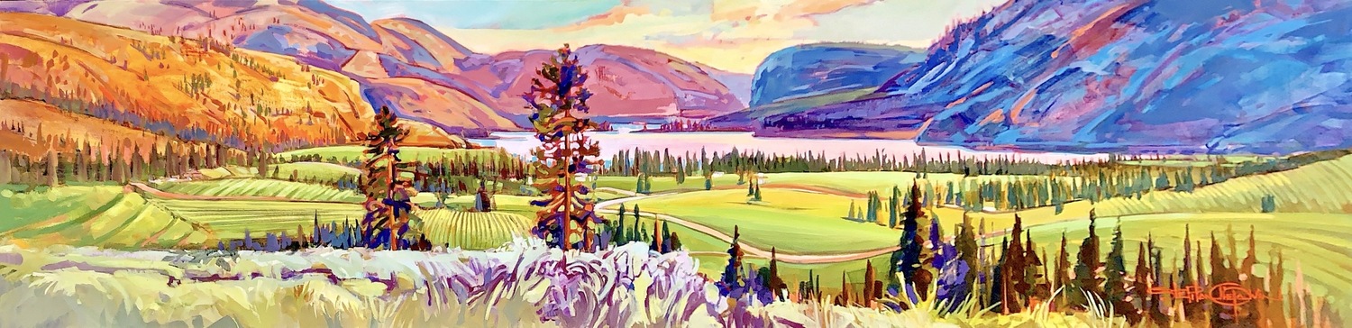 Mountains and Vineyards