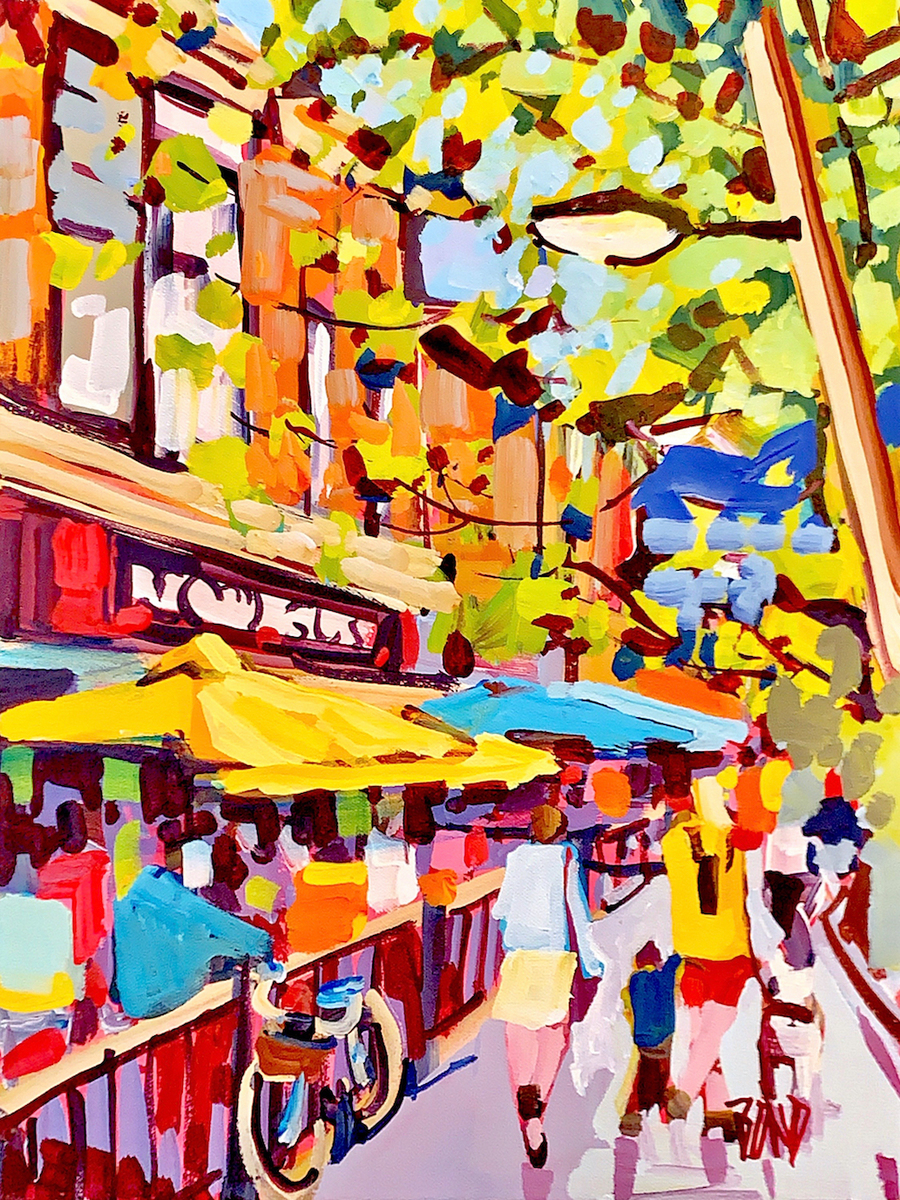 Strolling Along Bernard