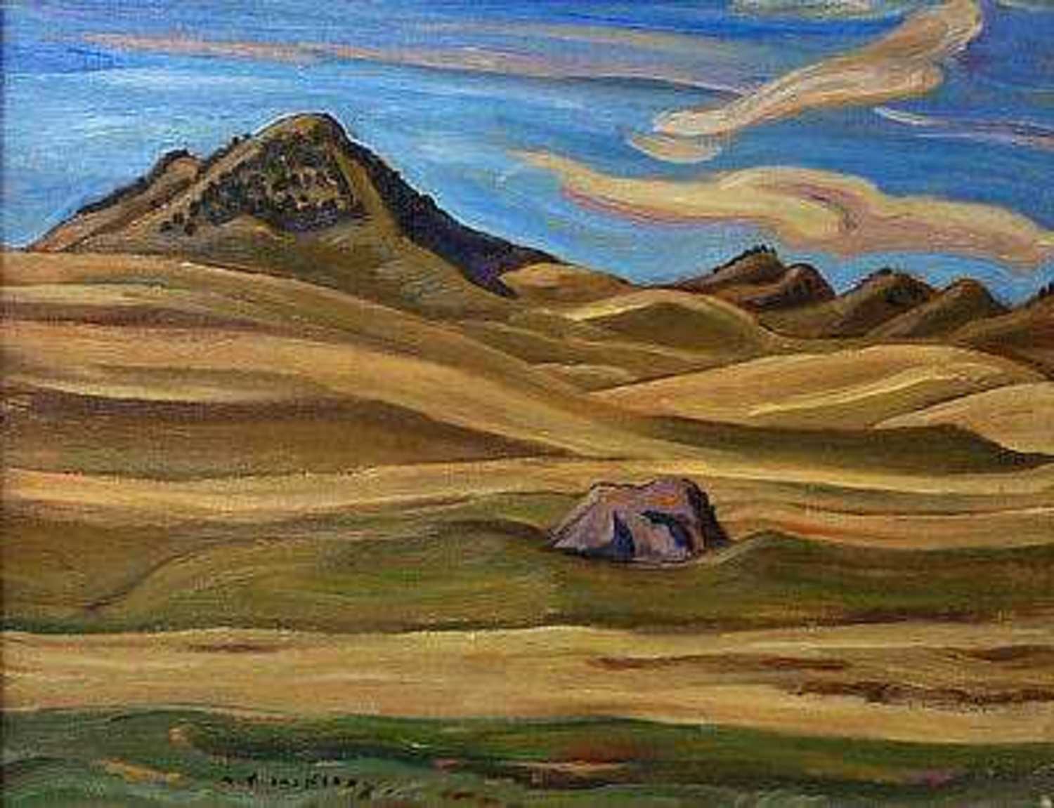 Cowley Hills Near Pincher Creek, AB - 1944