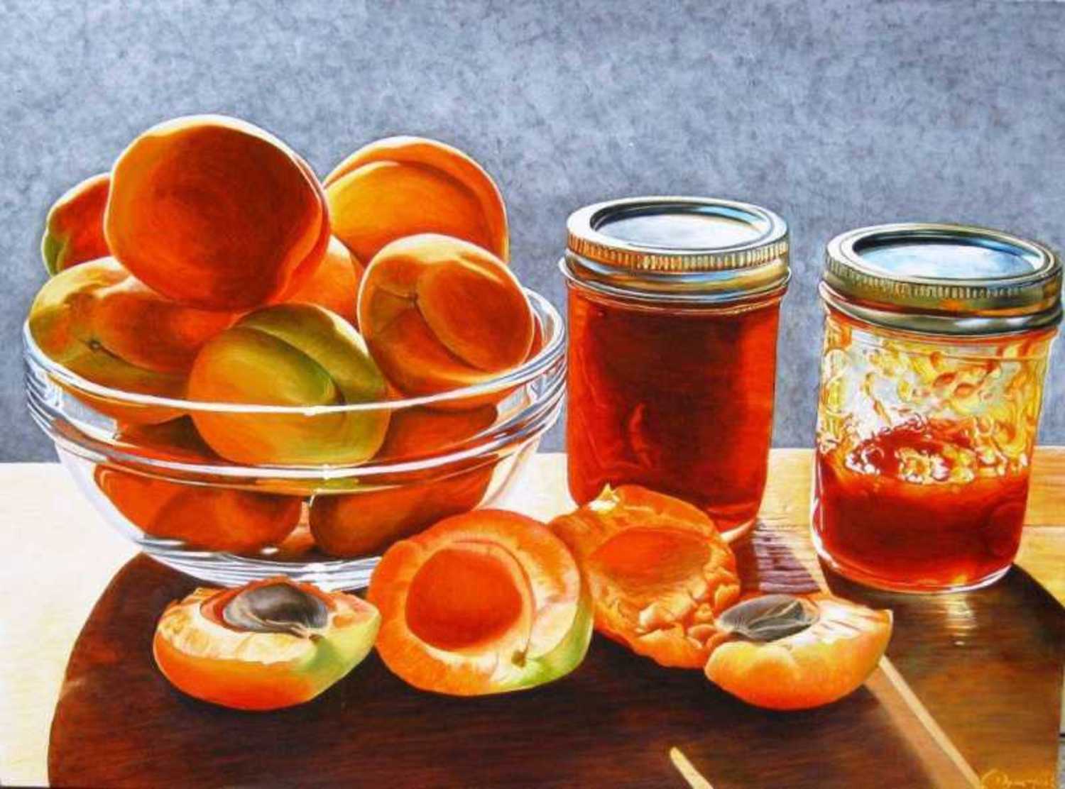 Moorpark Apricots and Jam