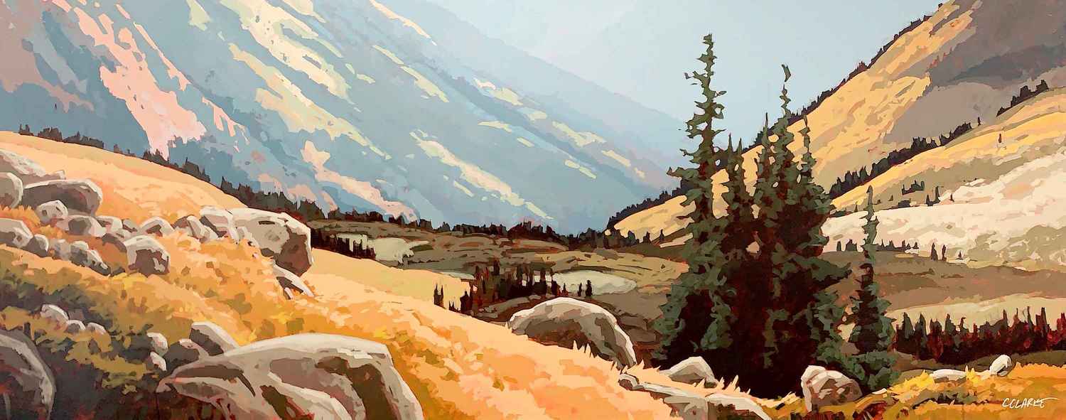 Open Slopes to Ogre Lake