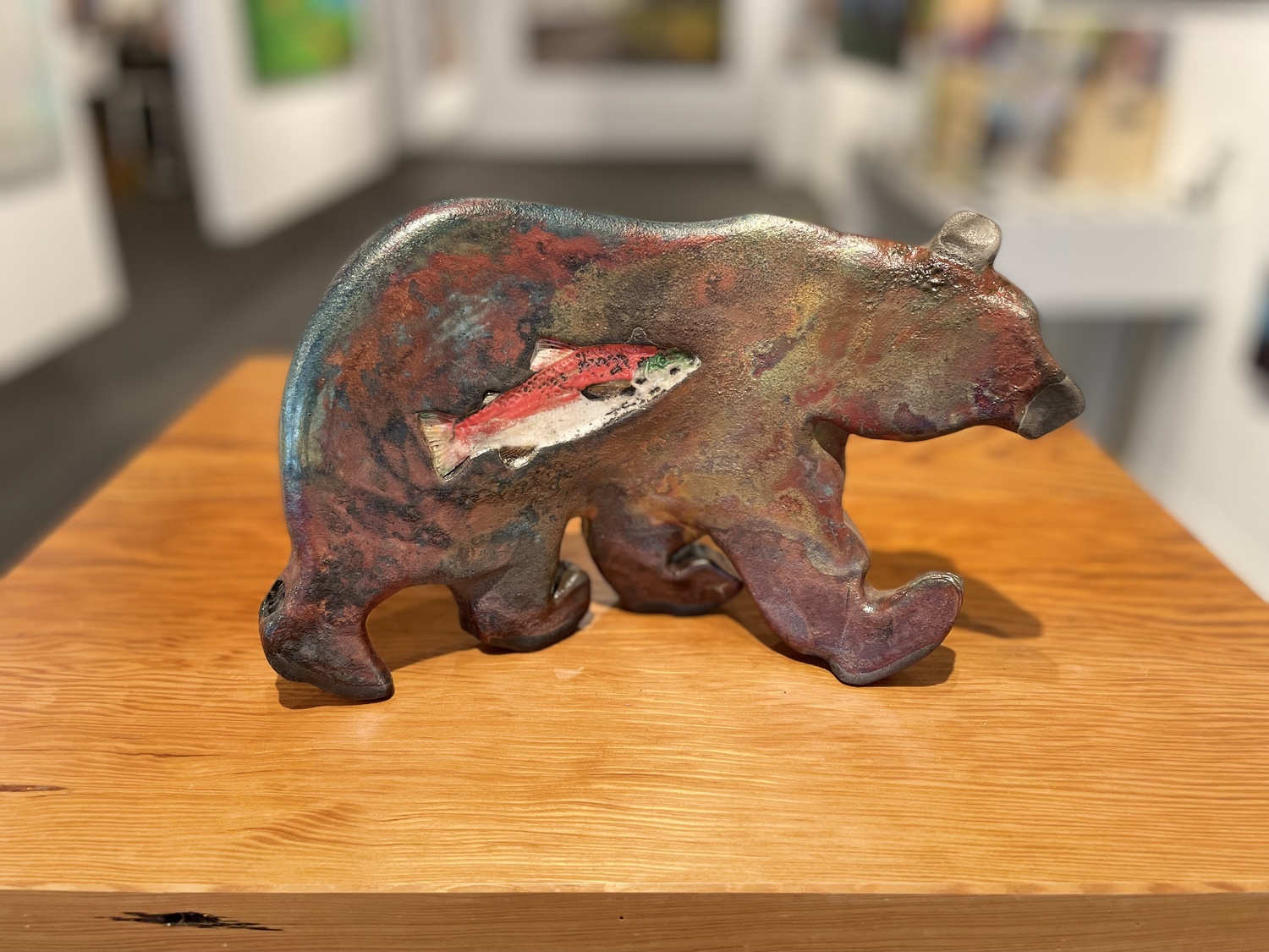 Momma Bear (Salmon Embossed)