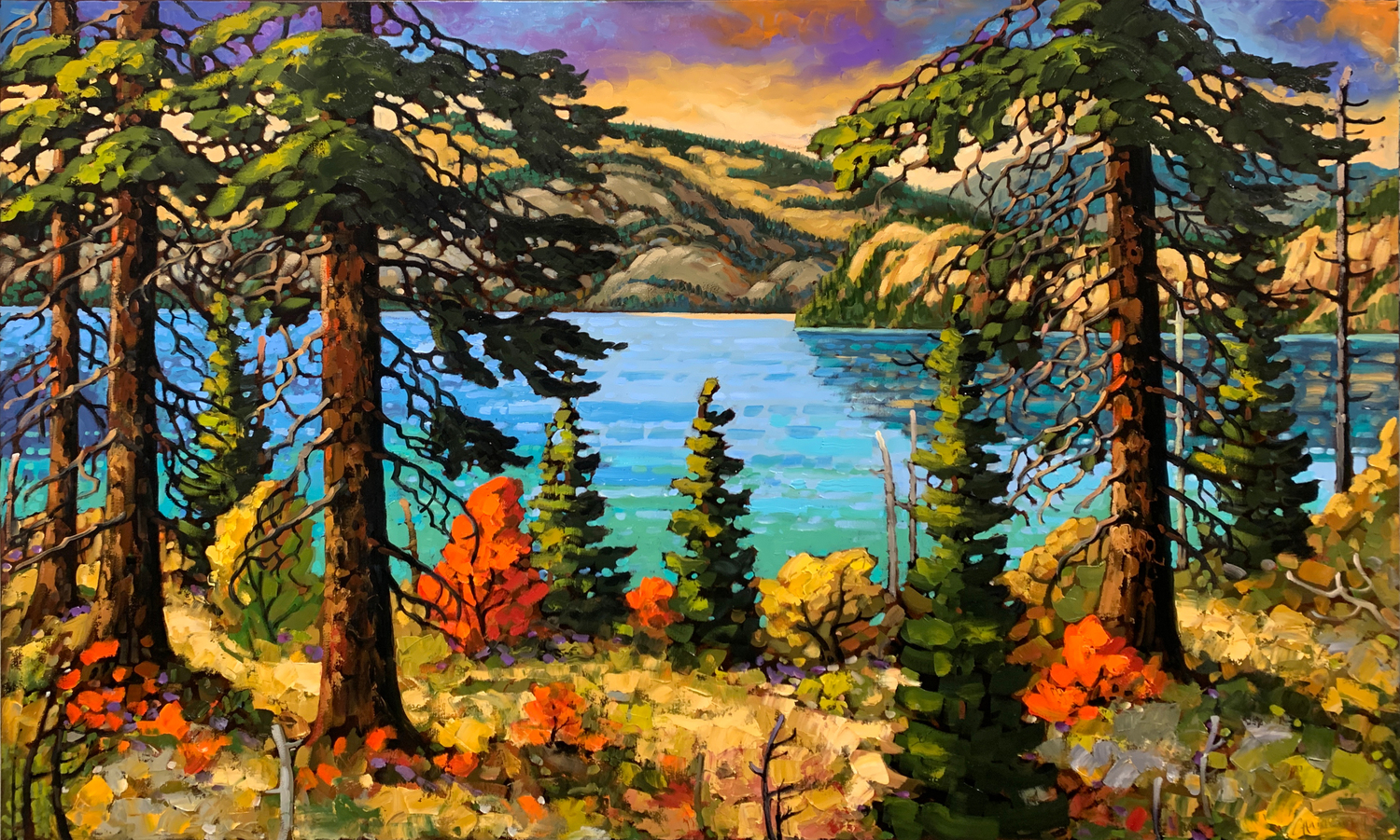 Kalamalka, October Motif