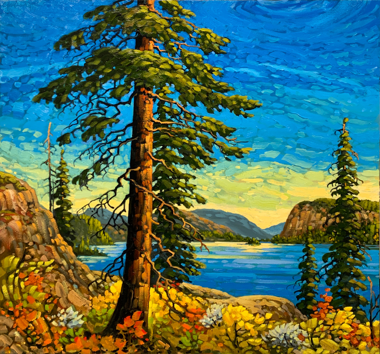 Above Vaseaux Lake