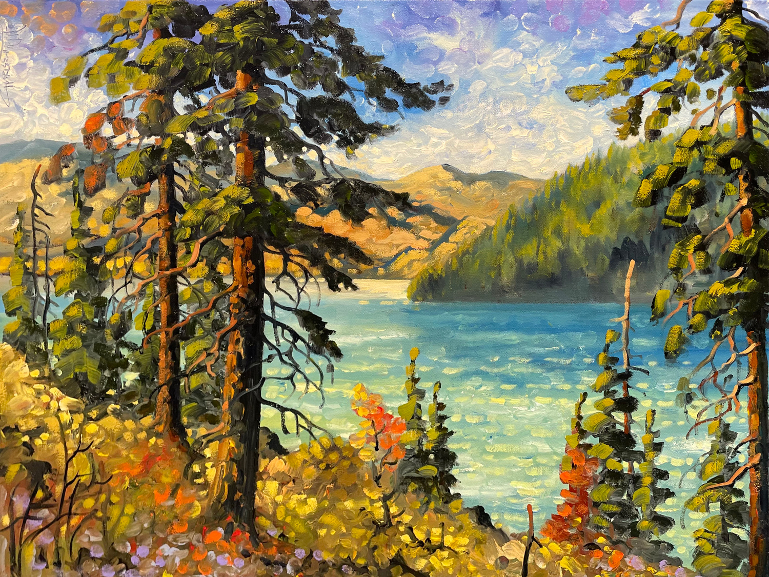 Late Summer Light, Kalamalka