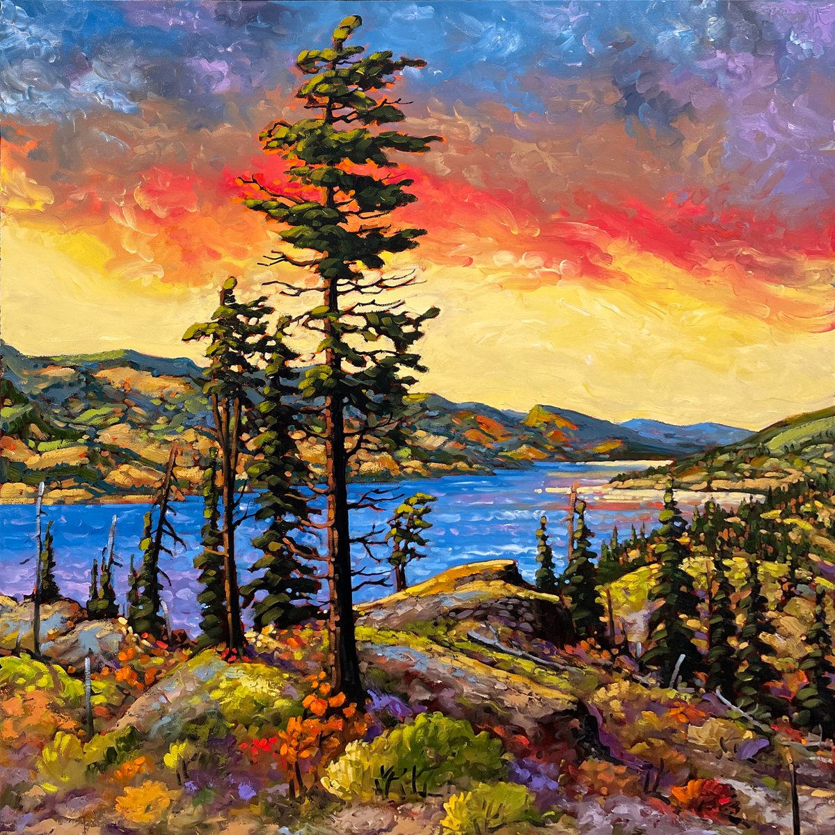 Okanagan Late Light Colours