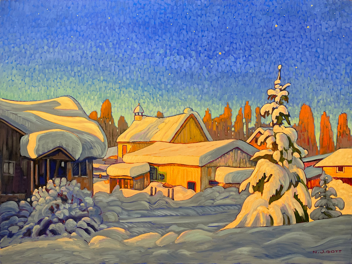Winter Morning Telkwa