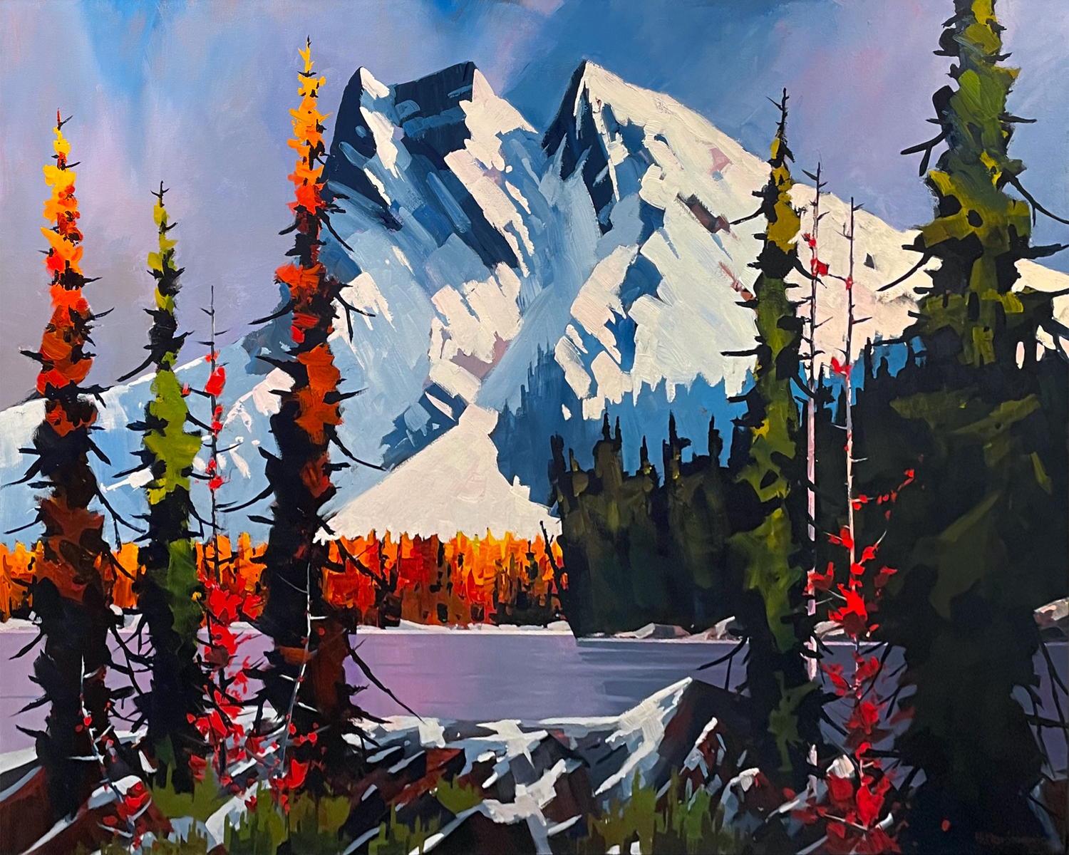 Emerald Lake, Late Fall Day