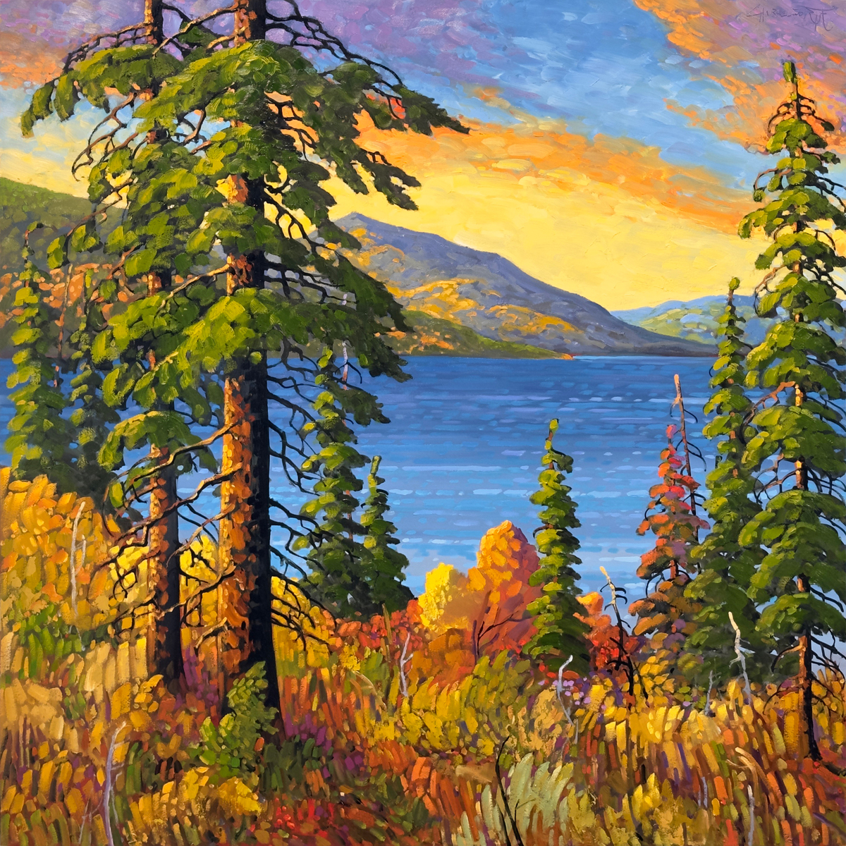 Early Evening Light, Okanagan