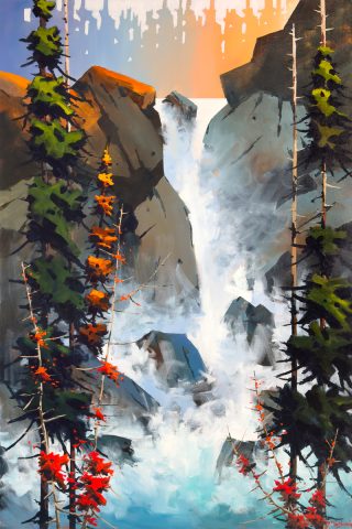 Hiking the Johnston Canyon