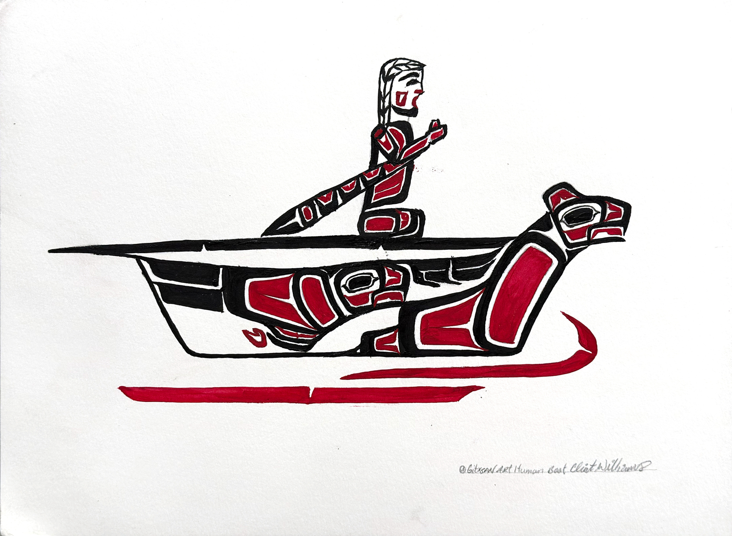 Human Boat