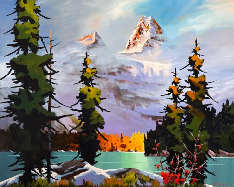 Assiniboine Foggy Visit