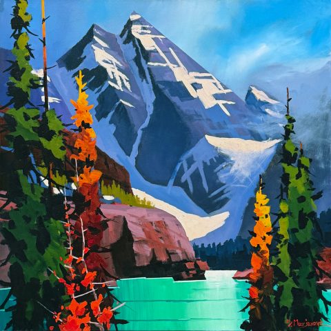 Near Lake Oesa-Yoho
