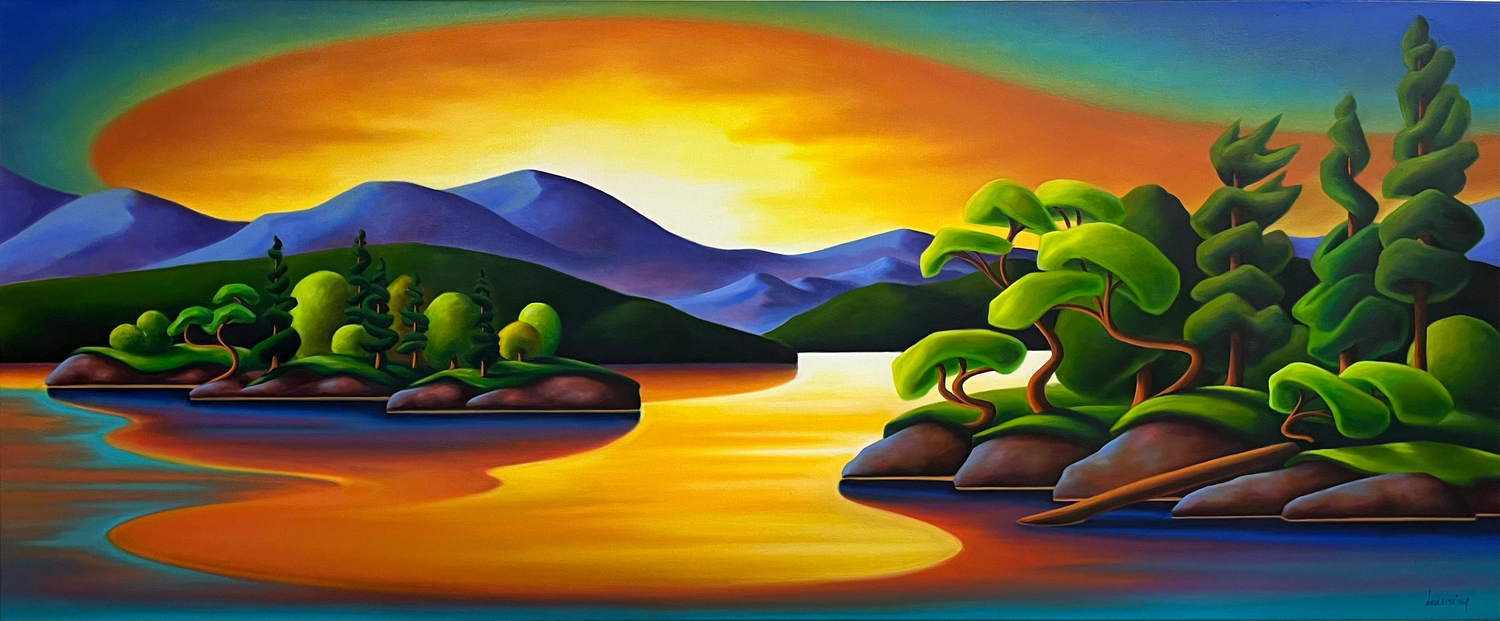 Curme Islands Sunset