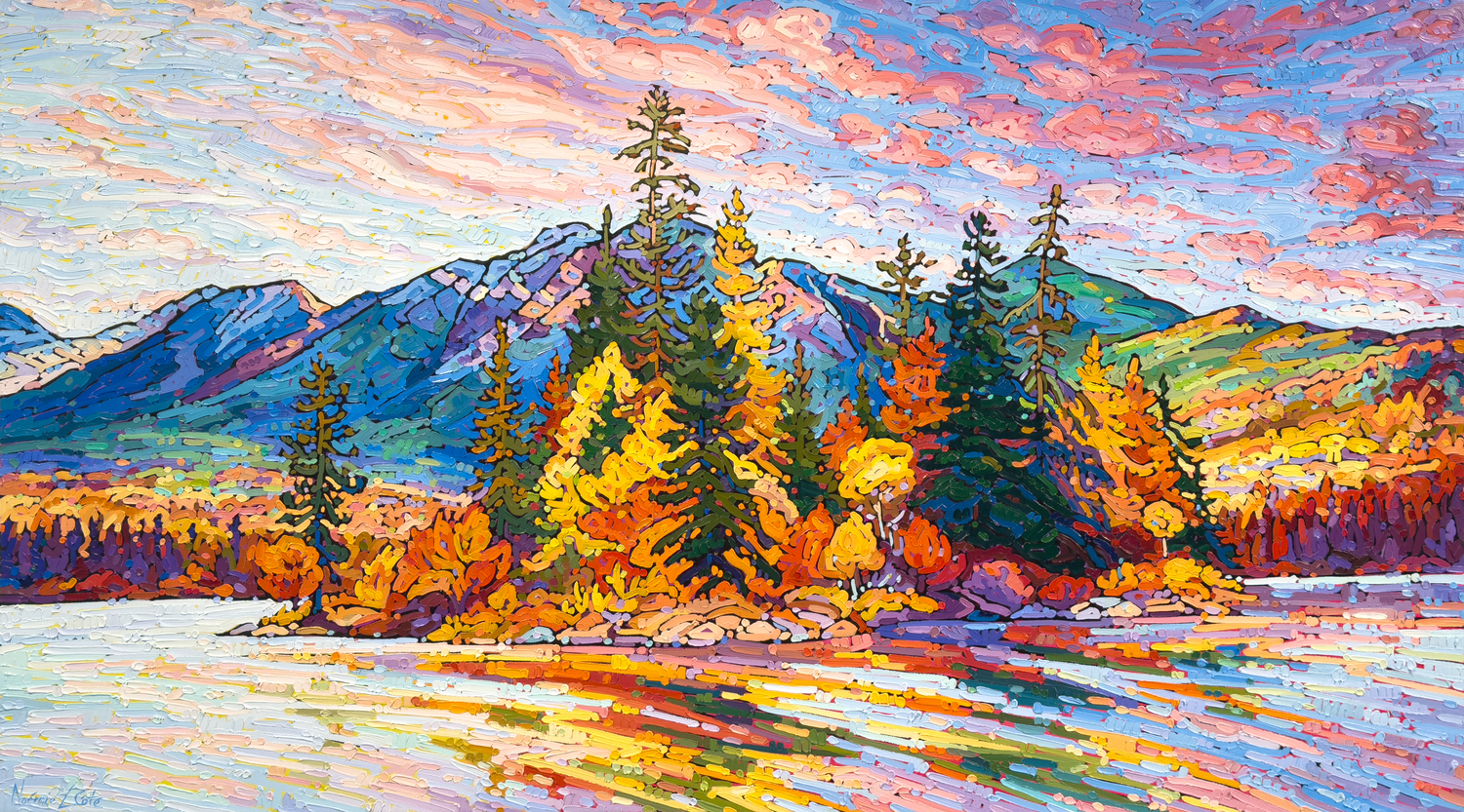 Pyramid Lake in Golden Splendour