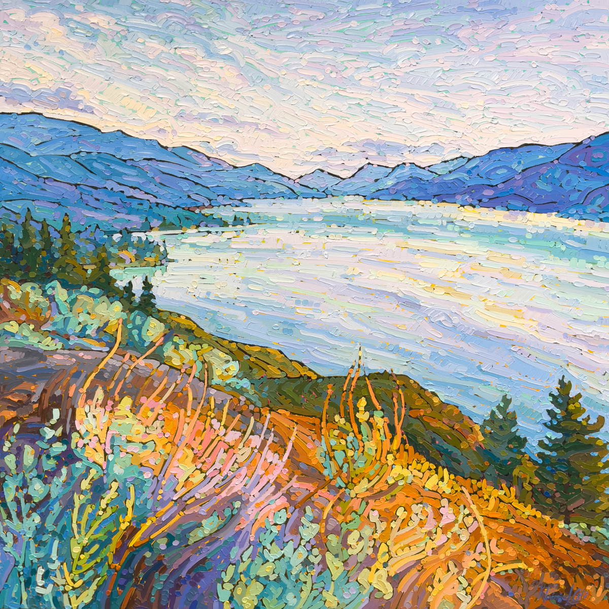 Overlooking Okanagan Lake