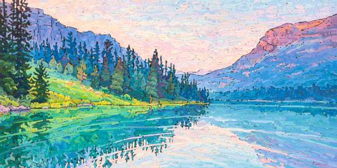 Emerald Lake in Jewel Light