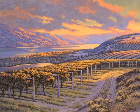 Quails' Gate Sunset