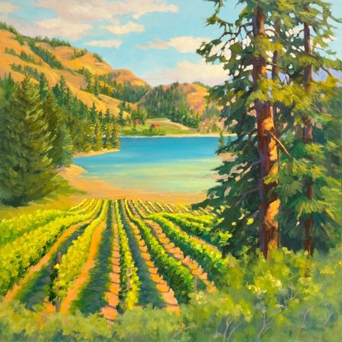 Green Lake from Nighthawk Vineyards