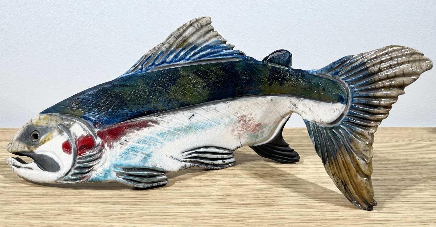 King Fish Blue Green